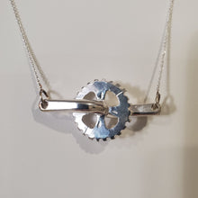 Load image into Gallery viewer, Handmade Bicycle Drive Train Necklace