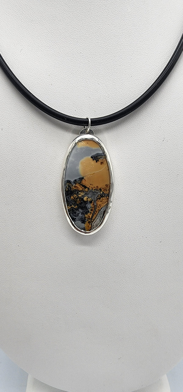 Maligano Jasper Pendant - Reversable