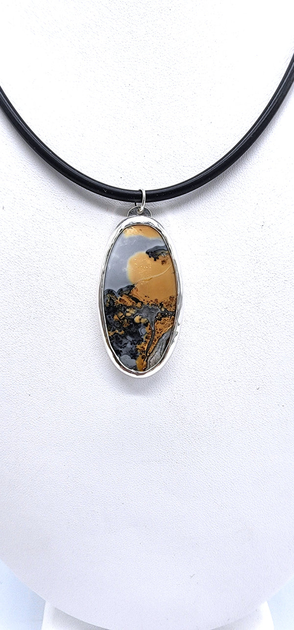Maligano Jasper Pendant - Reversable