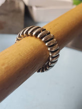 Load image into Gallery viewer, Sterling Silver endless loop ring.