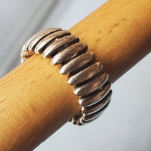 Load image into Gallery viewer, Sterling Silver endless loop ring.
