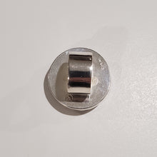 Load image into Gallery viewer, Handmade Jasper ring. Sterling silver with a fine silver bezel. Size US 7