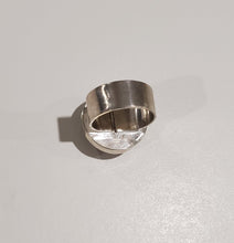 Load image into Gallery viewer, Handmade Carnelian ring. Sterling silver with a fine silver bezel. Size US 7