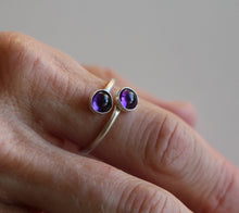 Load image into Gallery viewer, Amethyst Dew Drop Ring