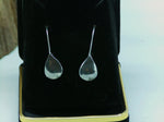 Teardrop Earrings in Sterling Silver
