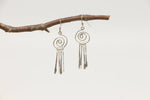 Spiral Paddle Earrings