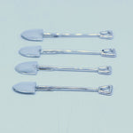 Shovel Espresso Spoon Set  of 4