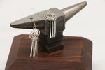 Spiral Paddle Earrings