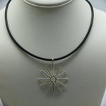 Starburst Pendant in Sterling Silver