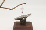 Spiral Hanging Stone Earrings