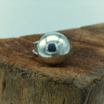 Polished Dome Fine Silver Ring size US 7.5
