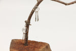 Spiral Paddle Earrings