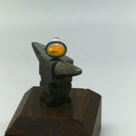 Baltic Amber Nest Sterling Silver Ring size 6 US