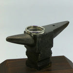 Half-Round Fine Silver Band Ring — Size 10