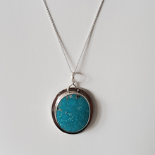 Load image into Gallery viewer, Campitos Waterweb  Turquoise Sterling Silver Statement Necklace
