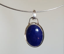 Load image into Gallery viewer, Sterling Silver Lapis Lazuli Choker
